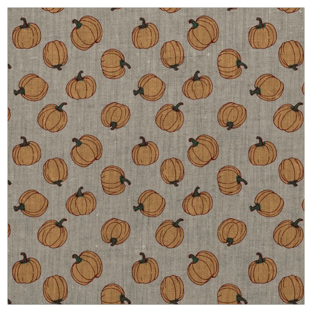 Fun Pumpkins Fabric (Swatch)