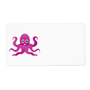 Fun purple octopi