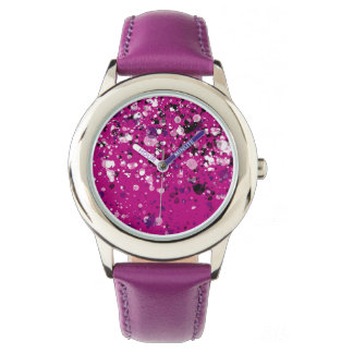 Fun purple watch with colors