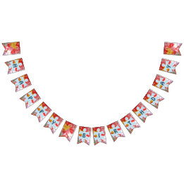 Fun Puzzle Balloon Happy Birthday Bunting