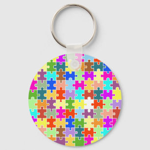 Fun Puzzle Key Ring
