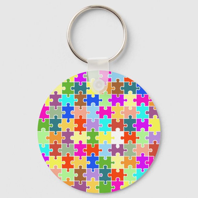 Fun Puzzle Key Ring (Front)