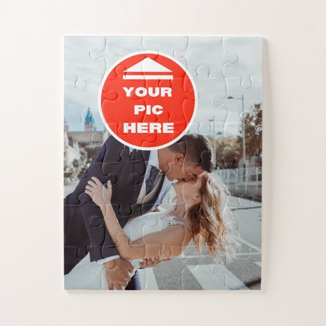 Fun! Puzzle - Personalised - 30 oversized Pieces  (Vertical)