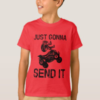 Fun Quad ATV Dirt Bike Just Gonna Send It