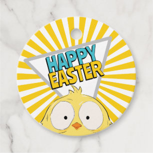 Fun Quirky Crazy Chicken In The Sun!  Favour Tags