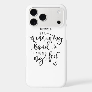 Fun Quote Dog Person Wine Lover Handlettered