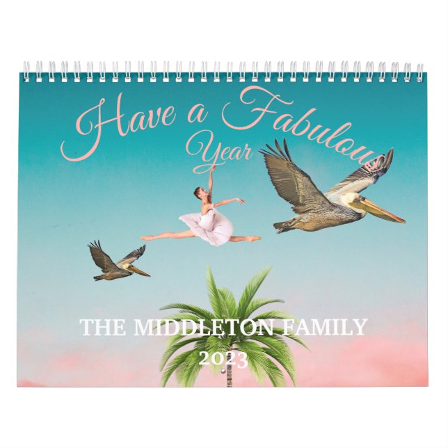 Fun Quotes 2023 Modern Chic Personal Calendar (Cover)