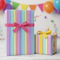 Fun Rainbow Colors Striped
