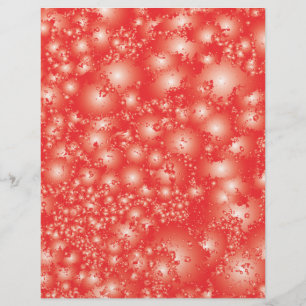 Fun RED Abstract Ink Super Splash pattern