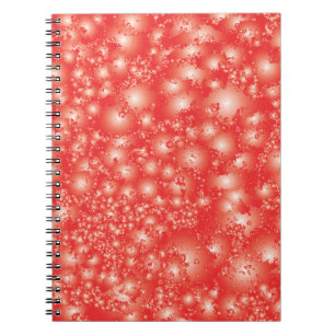 Fun RED Abstract Ink Super Splash pattern Notebook