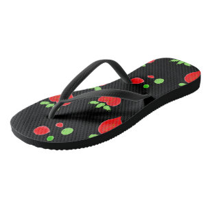 Fun Red Hearts Jandals