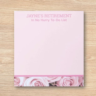 Fun Retiree's Gift! Cute Notepad