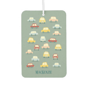 Fun Retro Car Personalised Air Freshener
