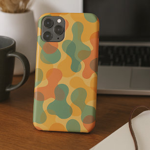 Fun Retro Classic Amorphous Shapes Art Pattern Case-Mate iPhone Case
