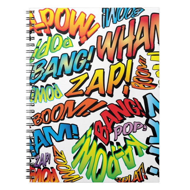 Fun Retro Comic Book Pop Art Sounds (Front)