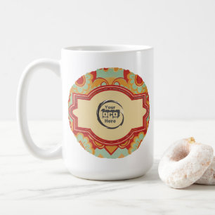 Fun Retro Custom 'you logo here" Coffee Mug