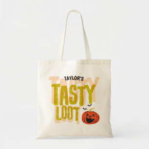 Fun Retro Distressed Tasty Loot  Tote Bag