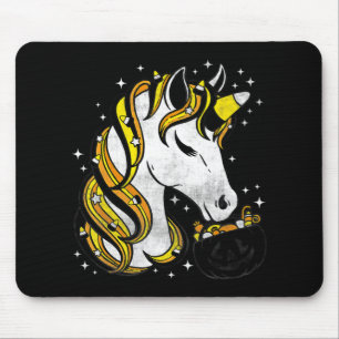 Fun Retro Halloween Gifts Boonicorn Ghost Cute Can Mouse Pad