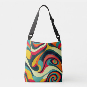 Fun Retro Look Crossby Tote Bag