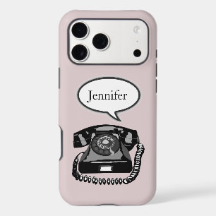 Fun Retro Vintage Phone iPhone / iPad case
