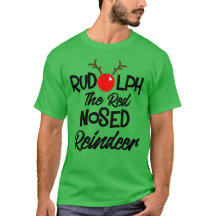 Fun Rudolph The Red Nosed Reindeer Xmas Graphic
