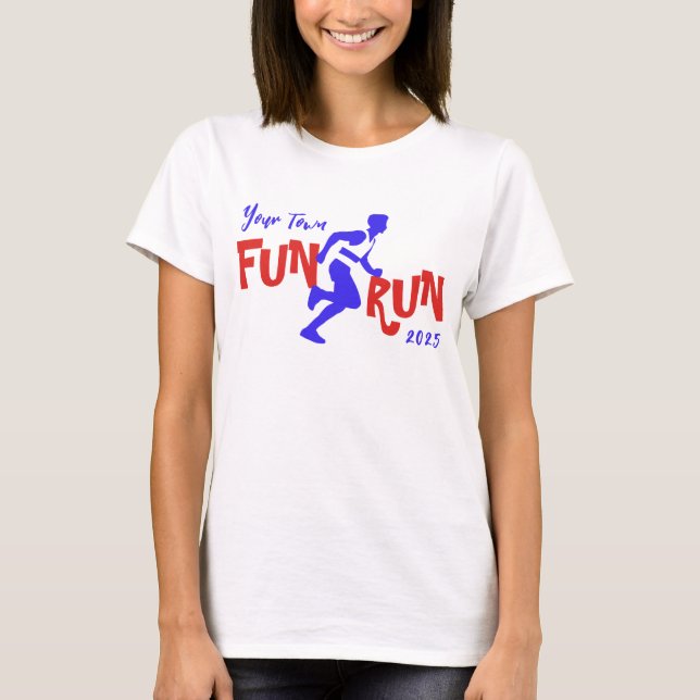 Fun Run Design T-Shirt (Front)