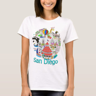 Fun San Diego California T-Shirt