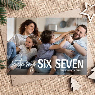 Fun Santa Says 67 Photo Holiday