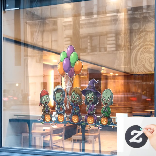 Fun Scary Undead Crew (Cafe Window)