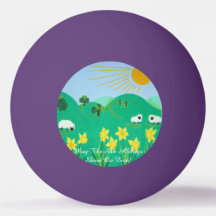 fun scenic illustration of cute sheep