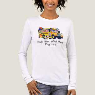 Fun School Bus Driver Party T Shirts Personalised