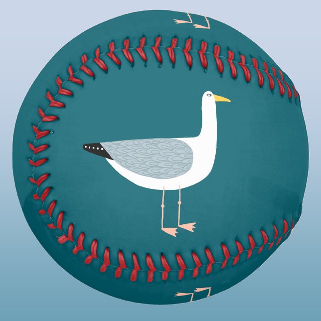 Fun Seagull Baseball (A cheeky seagull features on this fun baseball)