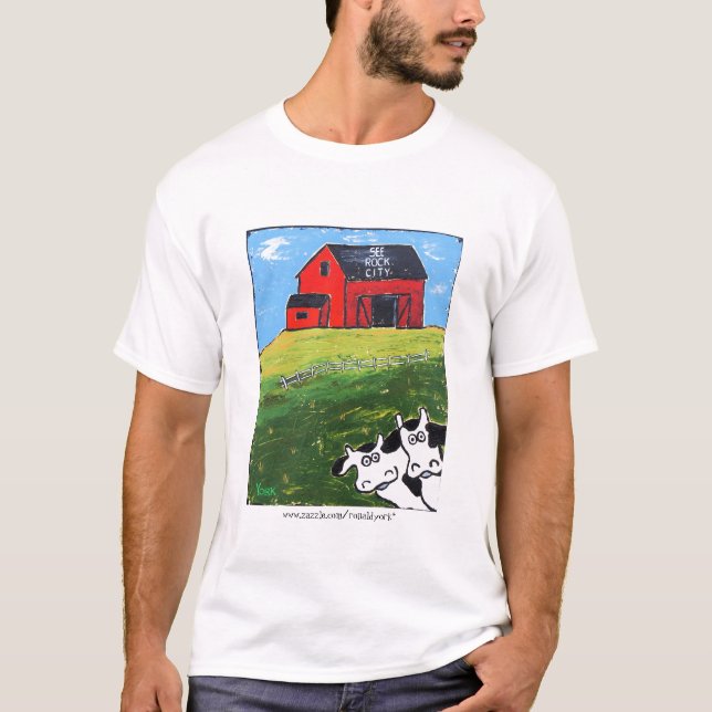 fun see rock city tee (Front)