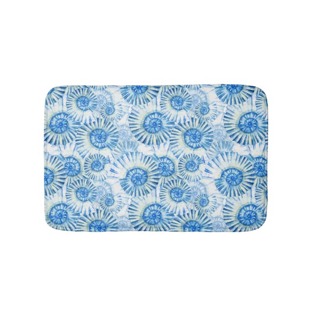 Fun Shell Pattern Bath Mat (Front)
