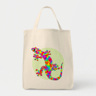 Fun Sidney Salamander Grocery Tote Bag