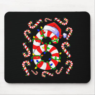 Fun Six Seven 6 7 Meme Design Couples Christmas Ca Mouse Pad