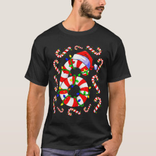 Fun Six Seven 6 7 Meme Design Couples Christmas Ca T-Shirt
