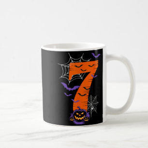 Fun Six Seven 6 7 Meme Design Couples Halloween Coffee Mug