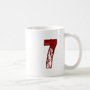 Fun Six Seven 6 7 Meme Design Couples Halloween Ho Coffee Mug
