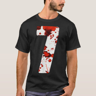 Fun Six Seven 6 7 Meme Design Couples Halloween Ho T-Shirt