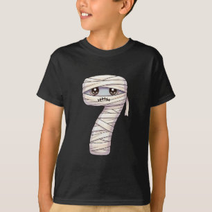 Fun Six Seven 6 7 Meme Design Couples Halloween Mu T-Shirt