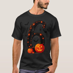Fun Six Seven 6 7 Meme Design Couples Halloween T-Shirt