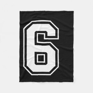 Fun Six Seven 6 7 Meme Design  Fleece Blanket