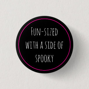 Fun Sized Spooky 3 Cm Round Badge