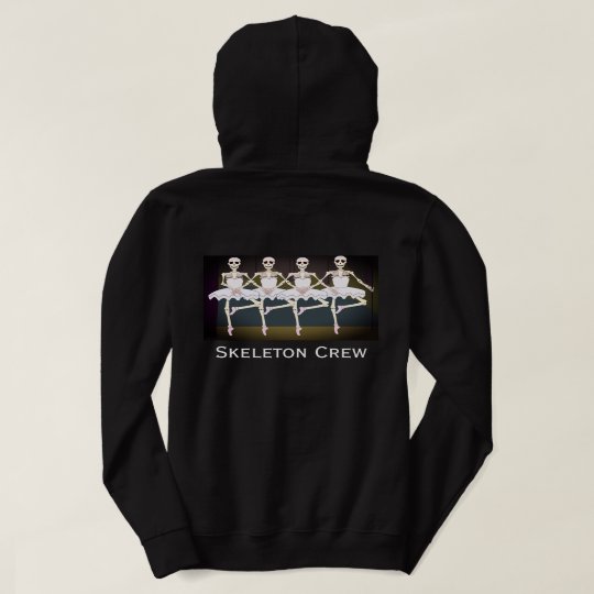 Fun "Skeleton Crew" Dancing Skeletons Hoodie