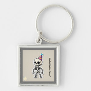 "Fun Skeleton Graphic" Key Ring