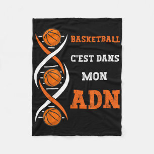 Fun Sketll It's In My Dna Sketll Fleece Blanket