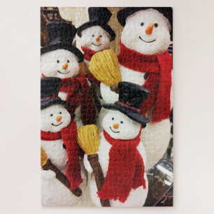 Fun Snowman Christmas Jigsaw Puzzle