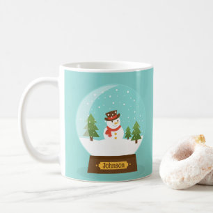 FUN! Snowman Mug - Personalised -Add Name