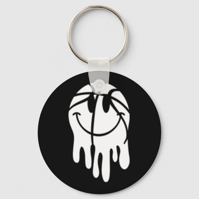 Fun Somebody's Loud Mouth Basketball Mama Key Ring (Front)